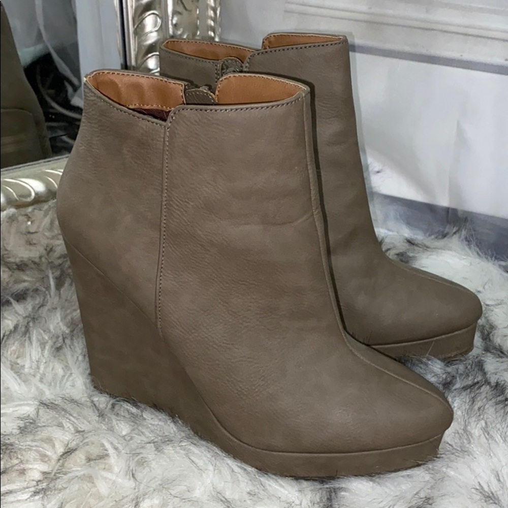 Wedge Booties